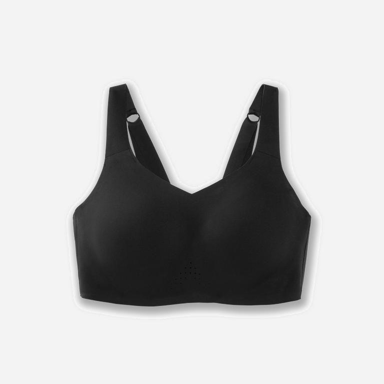 Brooks Dare Underwire Womens Running Bra - Black - Philippines (276519FTJ)